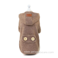 new style eco-friendly elegant winter dog coat clothes